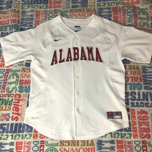 alabama baseball jersey